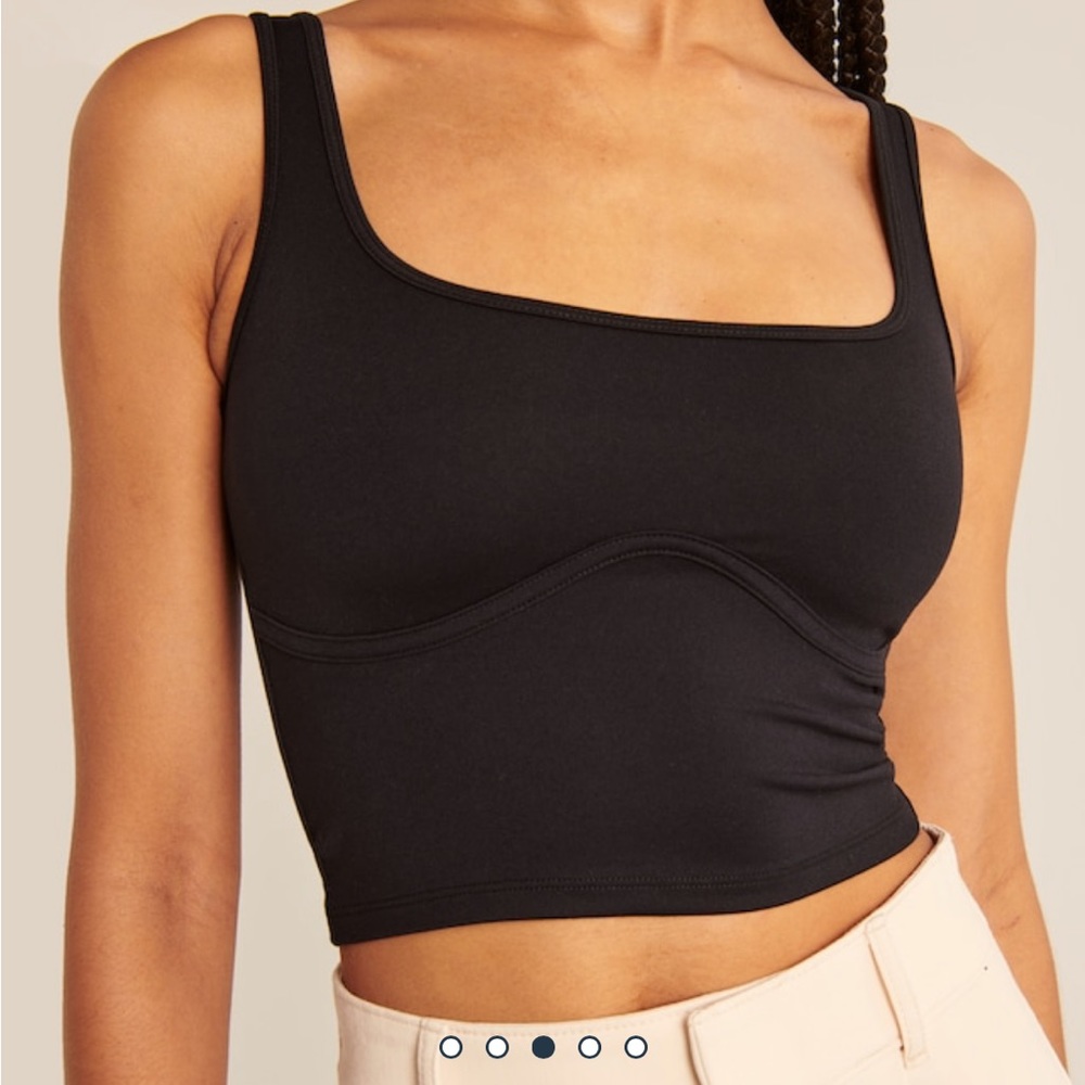 Abercrombie & Fitch - Seamless Fabric Corset Squareneck Tank